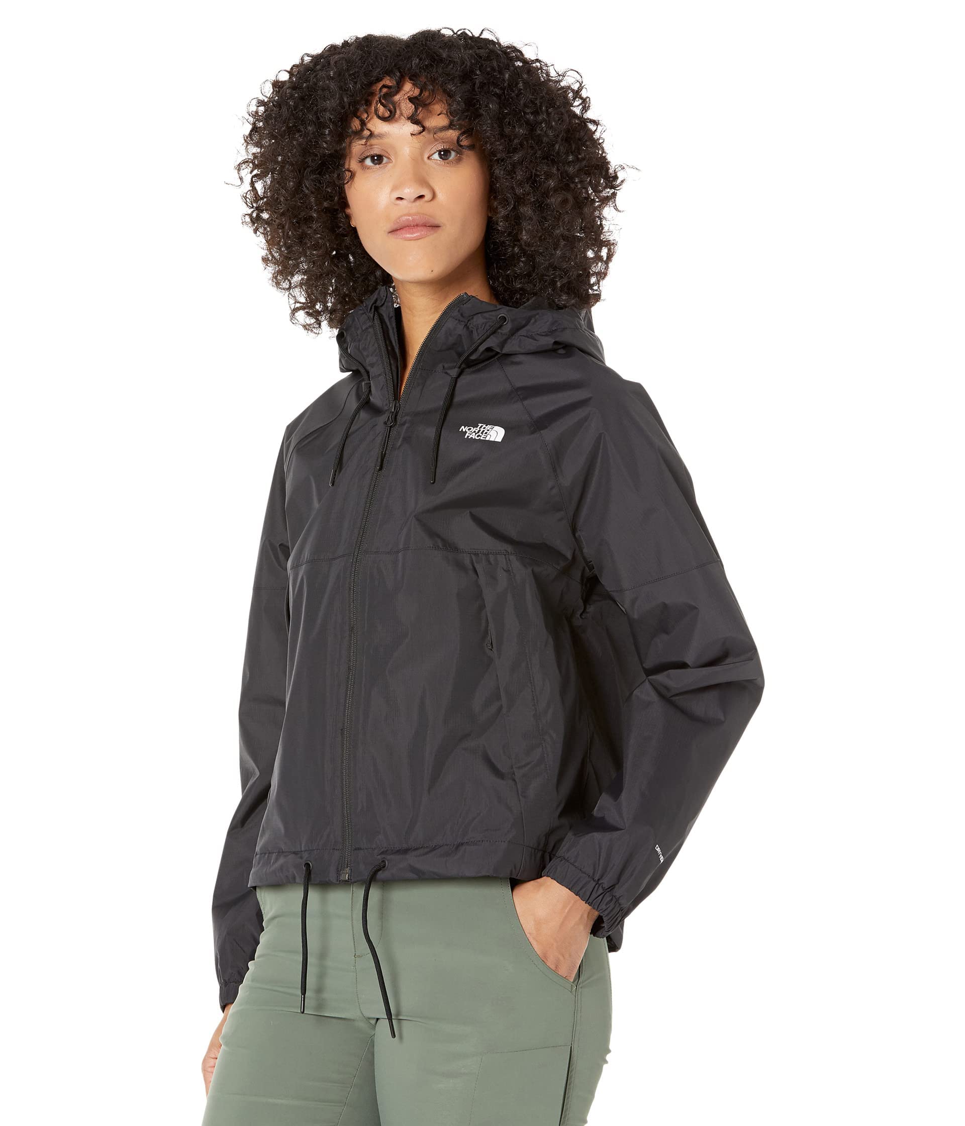 The North Face Women's Antora Waterproof Rain Jacket Hoodie - Lightweight Windproof Raincoat for Hiking, Camping & Outdoor Activities