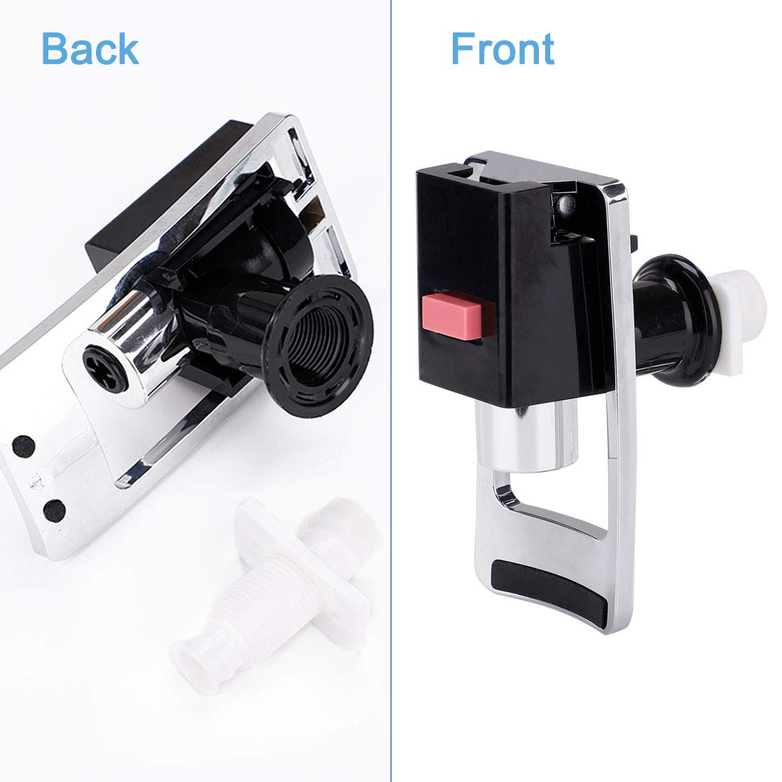 uxcell 2-Pack Red Water Faucet Cooler Spigot - Replacement Tap for Hot & Cold Water Dispensers with Adapter | Perfect for Home, Office & RV Water Coolers