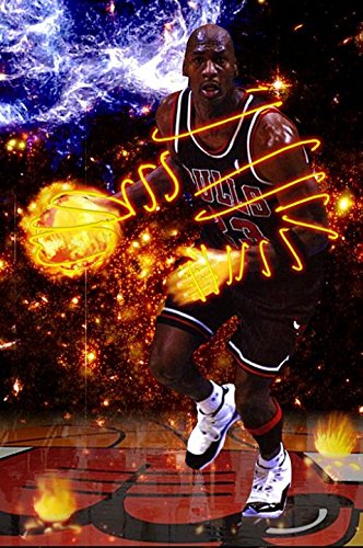 Run Fashion Dunks Silk Wall Scroll Poster - Super Basketball Decor for Bedroom & Man Cave - Perfect for NBA Fans & Sports Themed Room Decor
