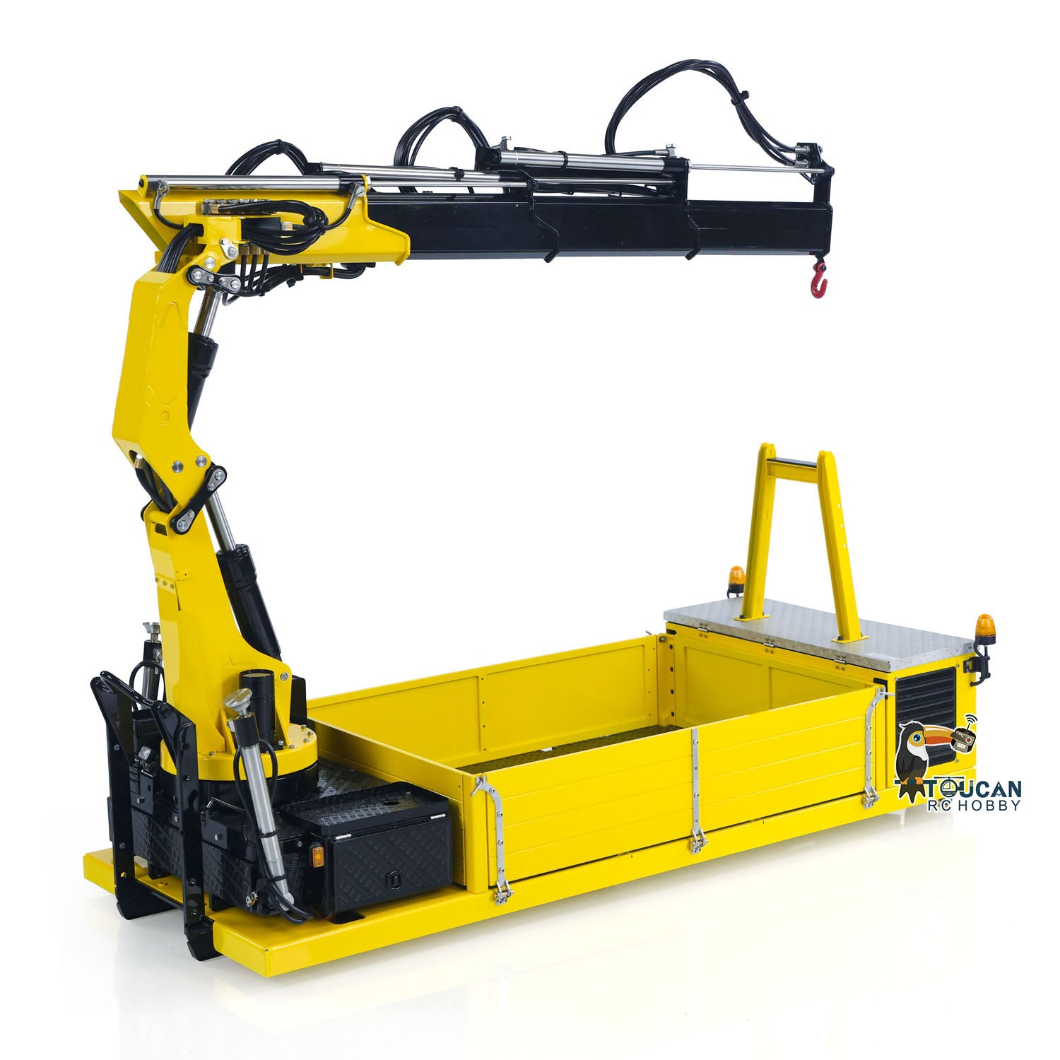 LESU 1/14 Scale RC Hydraulic Dump Truck with Metal Cargo Box & 7CH Valve Pump - DIY Remote Control Tipper Model for Construction Site Play & Collectors