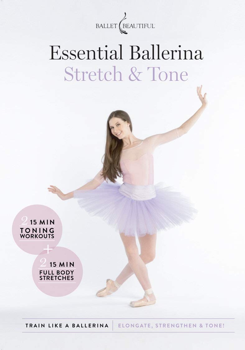 Ballet Beautiful Ballet Workout DVD - Essential Ballerina: Stretch & Tone with Mary Helen Bowers | Barre Dance Inspired Fitness DVD for Home Exercise, Dance Training & Core Strengthening | Perfect for Ballet Lovers & Fitness Enthusiasts