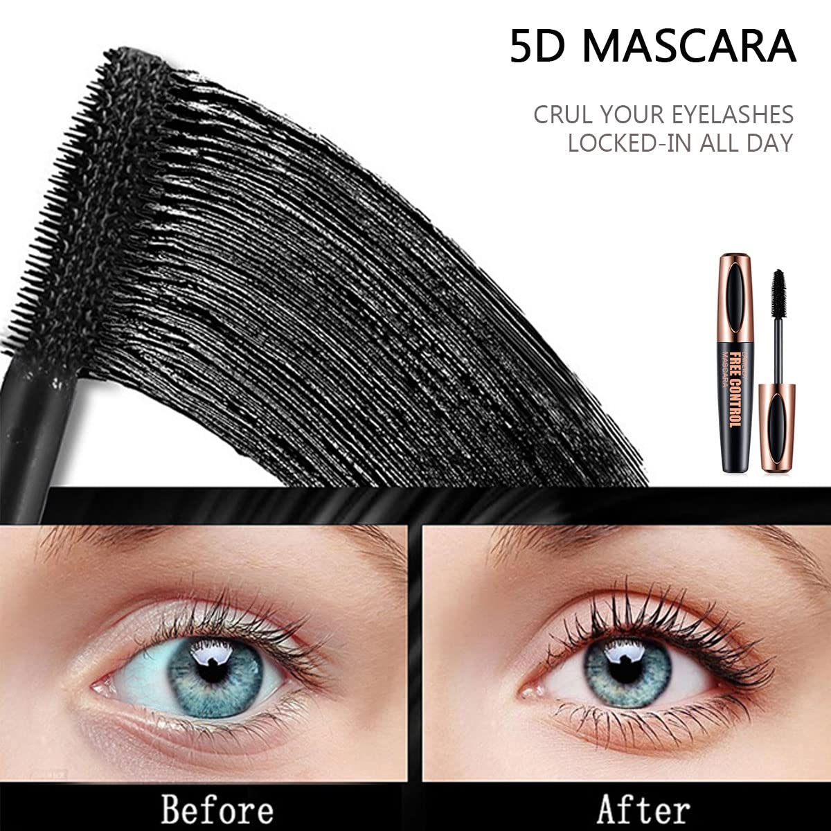All-in-One Makeup Kit for Women - 12 Color Naked Eyeshadow Palette, 2 Foundations, Eyeliner, Mascara, 2 Lipsticks & Makeup Brushes | Perfect Gift Set for Women, Girls & Teens | Great for Daily Use, Parties & Special Occasions