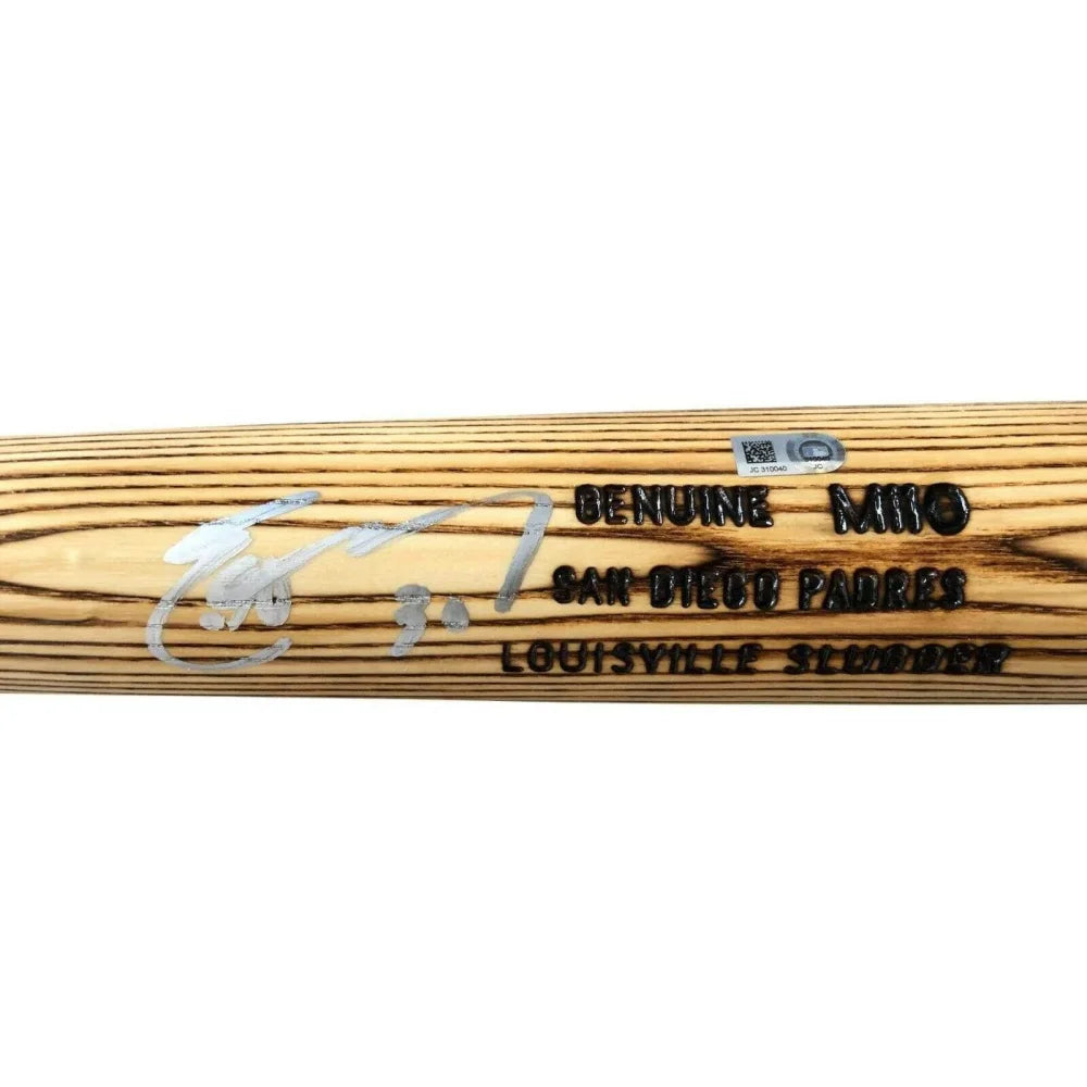Eric Hosmer Autographed Baseball Bat - San Diego Padres & Kansas City Royals - MLB Authenticated with COA - Perfect for Collectors, Fans, and Sports Memorabilia Displays