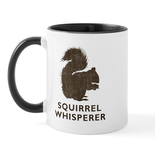 White/Black Inside - Vintage Squirrel Whisperer Mug