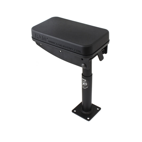 RAM VC ARM1 7 Telescopic Arm Rest - Adjustable Console Mount for Vehicles, Boats & Heavy Equipment - Perfect for Truckers, RV & Marine Use