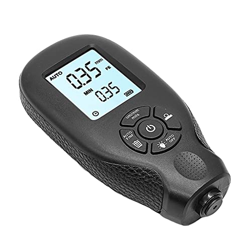 HW-300 Digital Paint Coating Thickness Gauge Meter - Accurate & Durable for Automotive, Metal & Wood Surfaces - Perfect for Car Paint, Industrial Coating & DIY Projects