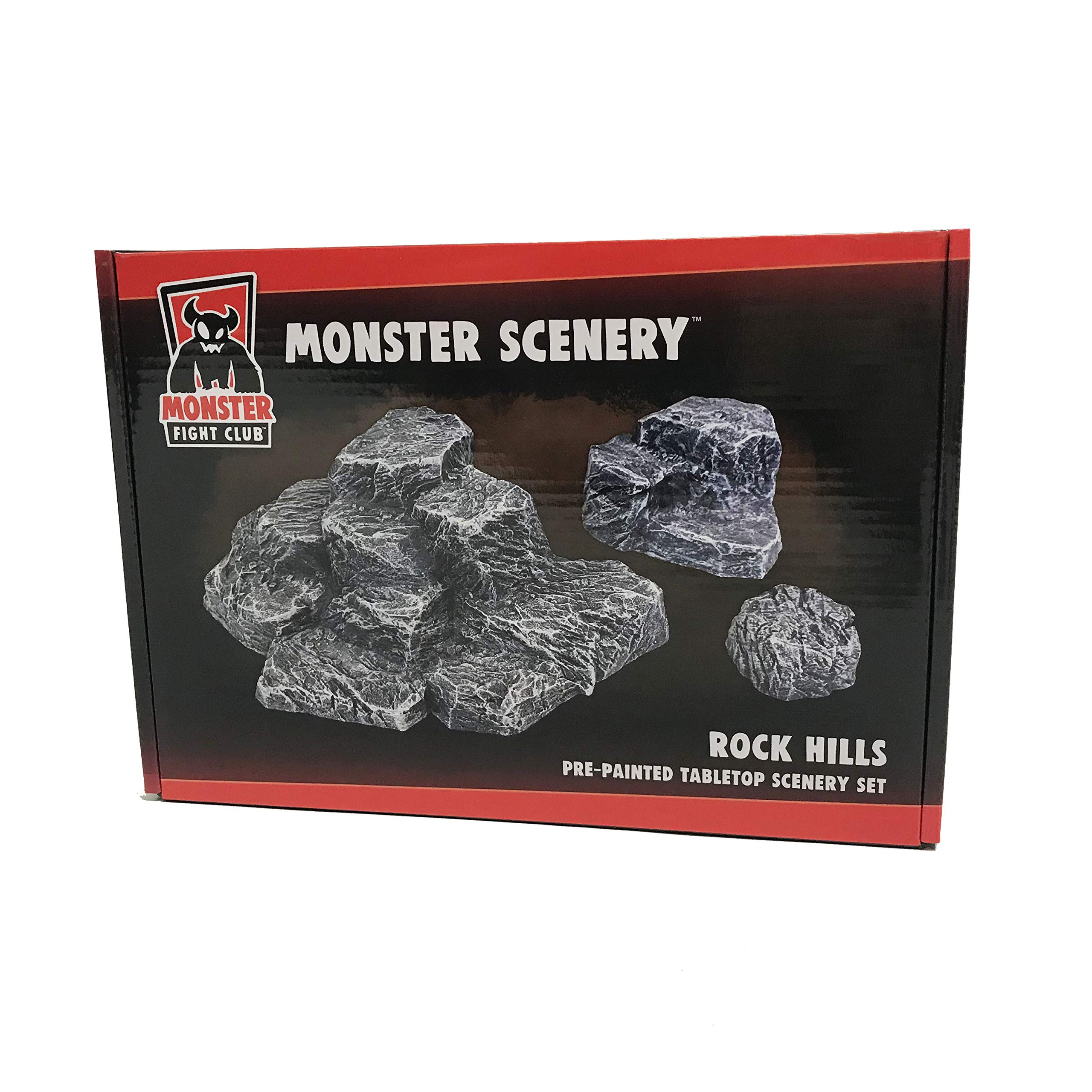 Monster Scenery: Realistic Rock Hills for Tabletop RPG & Wargaming Terrain - Perfect for D&D, Warhammer & Miniature Battle Scenes
