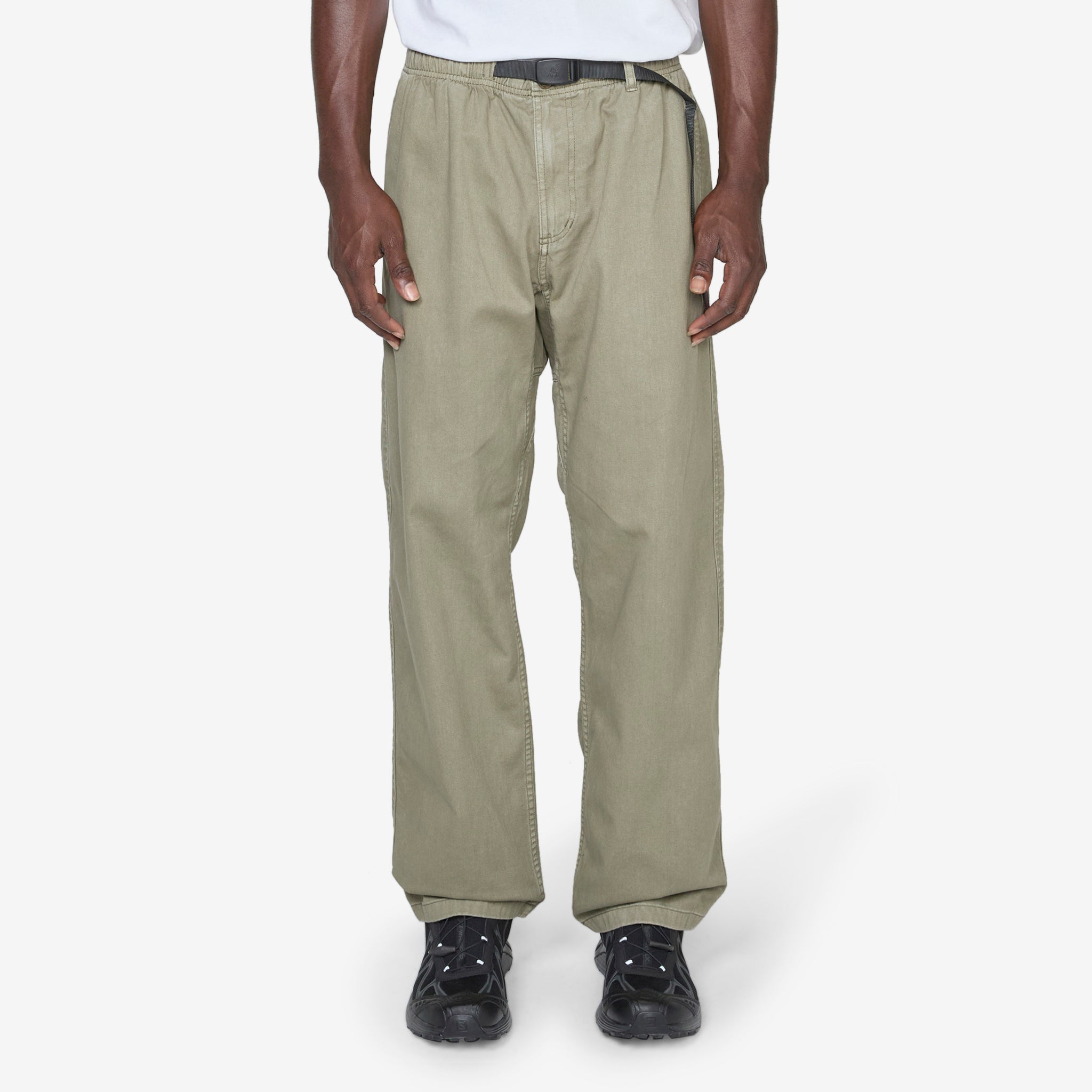 Gramicci Men's Straight Fit Herb Pigment Pants - Outdoor Hiking & Casual Wear for Active Lifestyle