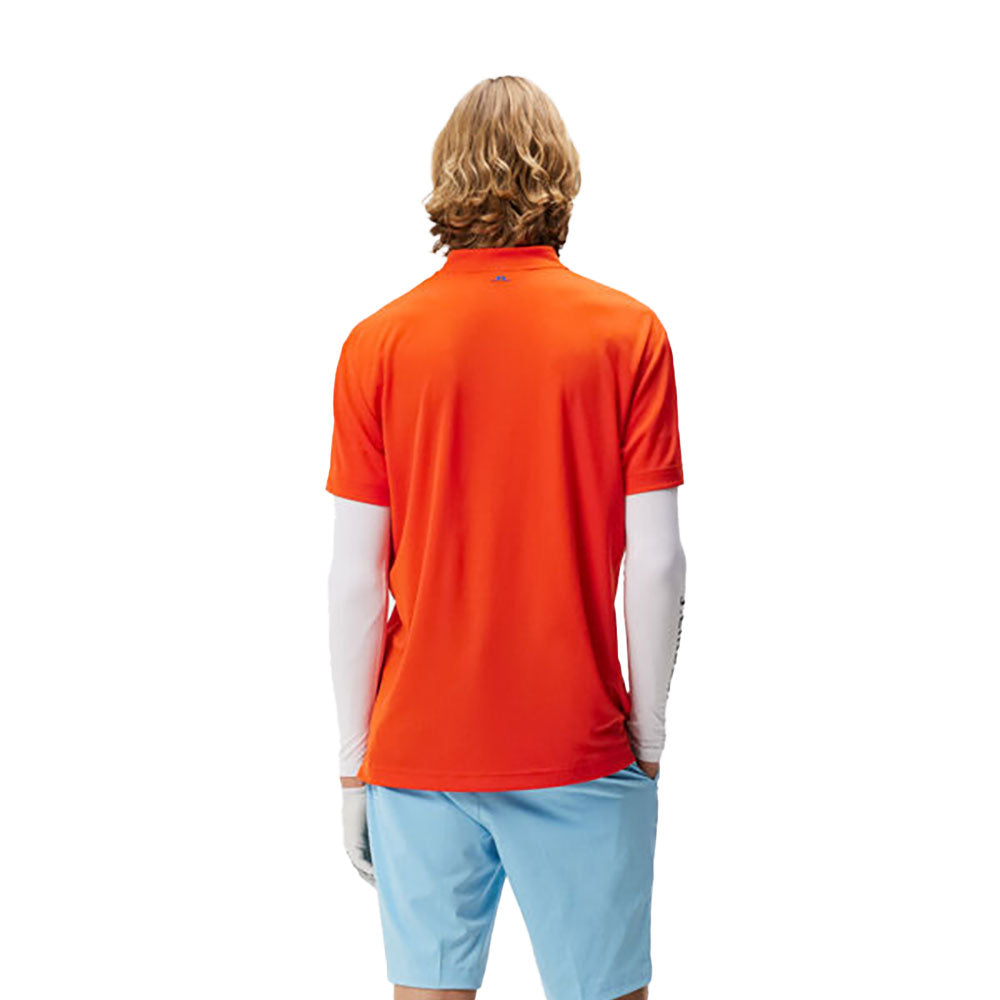 J. Lindeberg Bode Regular Fit Men's Golf Polo Shirt - Breathable & Stylish for Golf, Casual Wear & Outdoor Activities