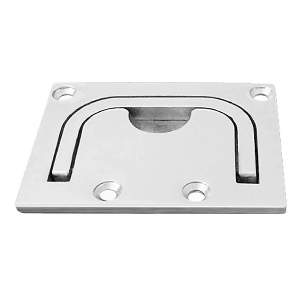 GPPZM Stainless Steel Hatch Pull Deck Cover Handle - Corrosion Resistant Boat Hardware Accessory with Lifting Ring & Floor Buckle - Perfect for Marine, Yacht, and Sailboat Deck Applications