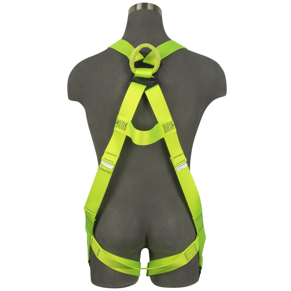 Arc Flash Full Body Harness with Soft Dorsal & Sternal Loop - DE MB Torso & DE QC Legs for Electrical Safety Work - Ideal for Industrial Maintenance & Utility Line Workers