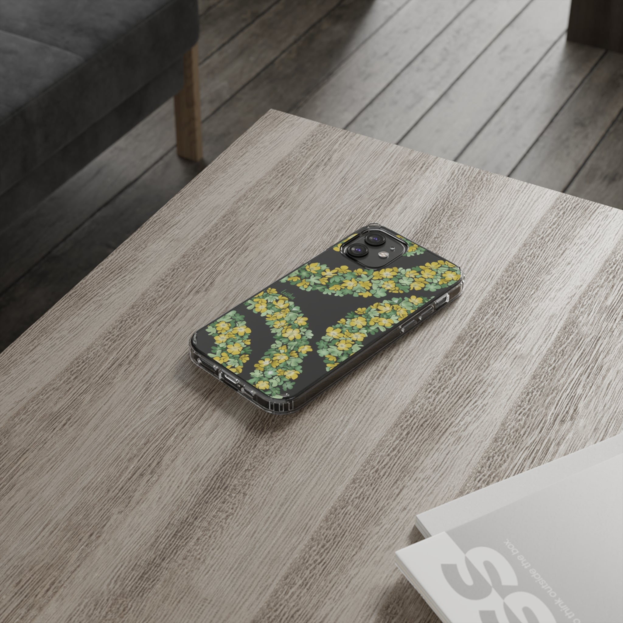 Double Pakalana Clear Phone Case - Slim Protective Cover for iPhone & Samsung - Perfect for Everyday Use & Travel