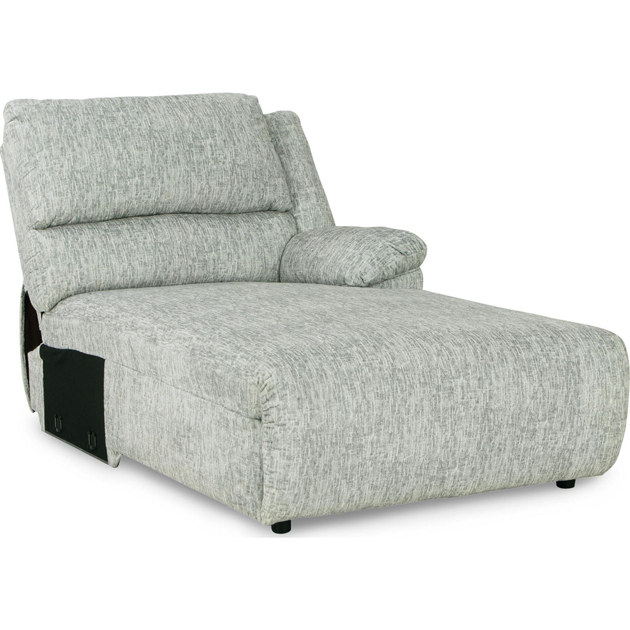 3 Piece Reclining Sofa Chaise Set - Modern L-Shaped Sectional Couch with Cup Holders and USB Ports - Perfect for Living Room, Home Theater, and Family Gatherings