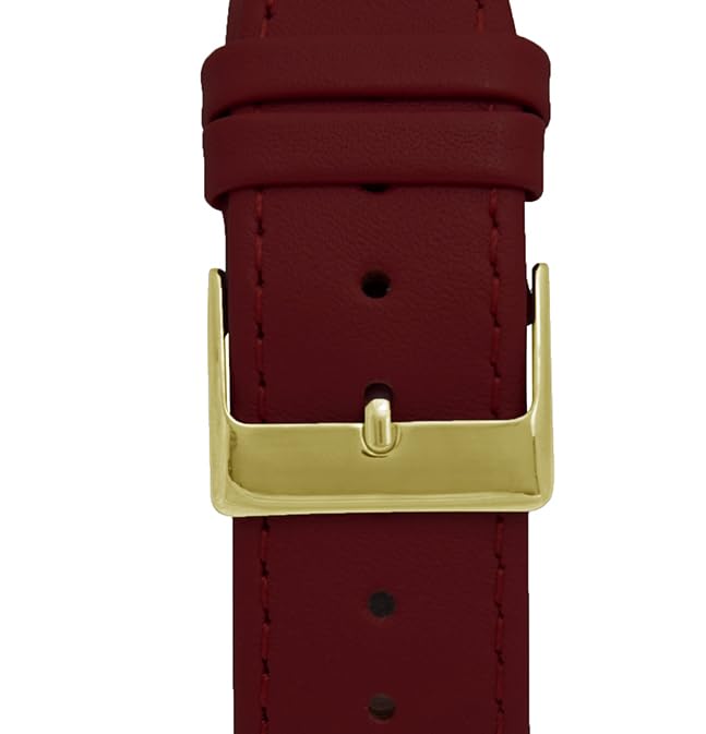 Burgundy / Gold Hardware