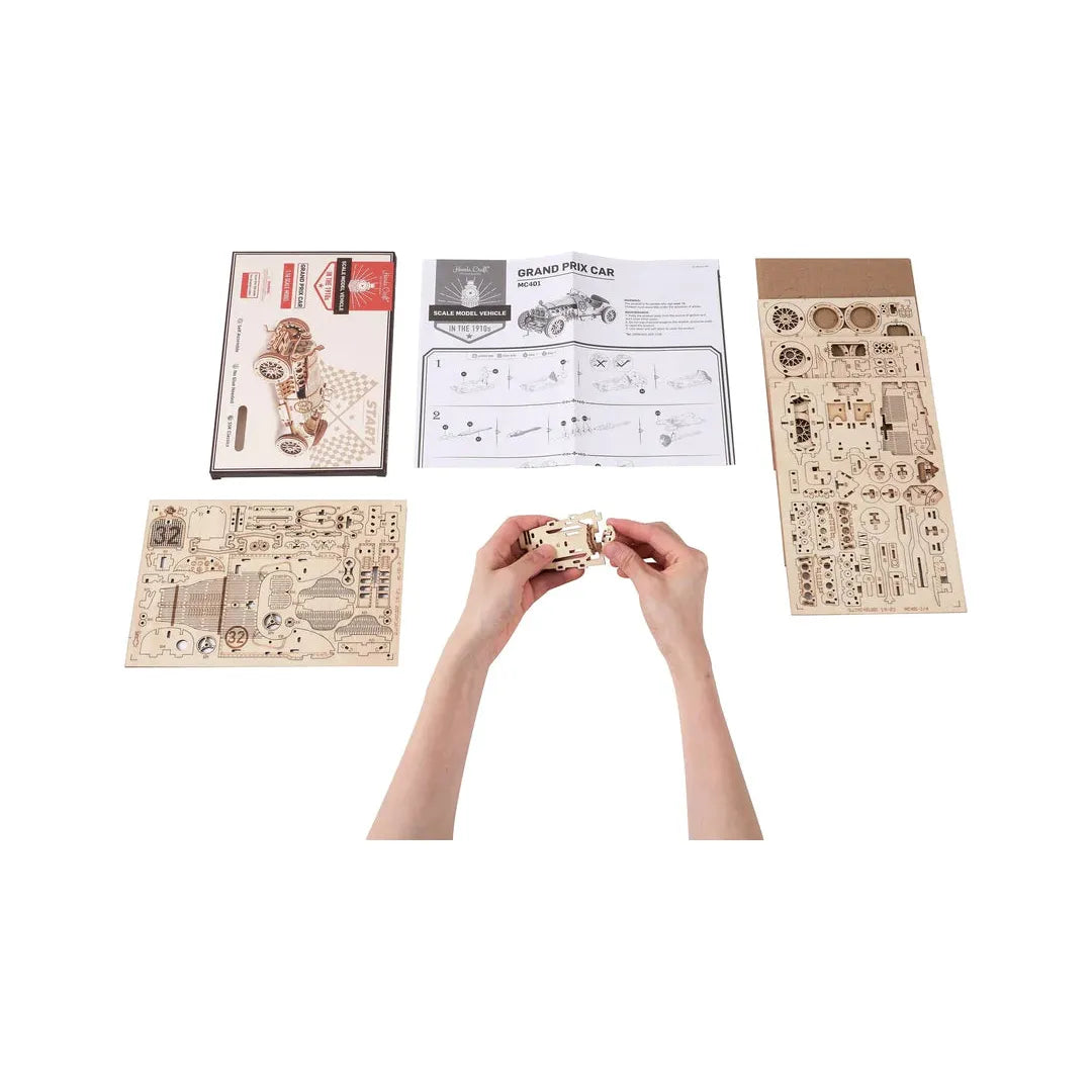 1:16 Scale DIY Grand Prix Racing Car Model Kit - Build Your Own F1 Race Car for Hobbyists & Collectors - Perfect for Home Decoration, Gifts & Racing Enthusiasts