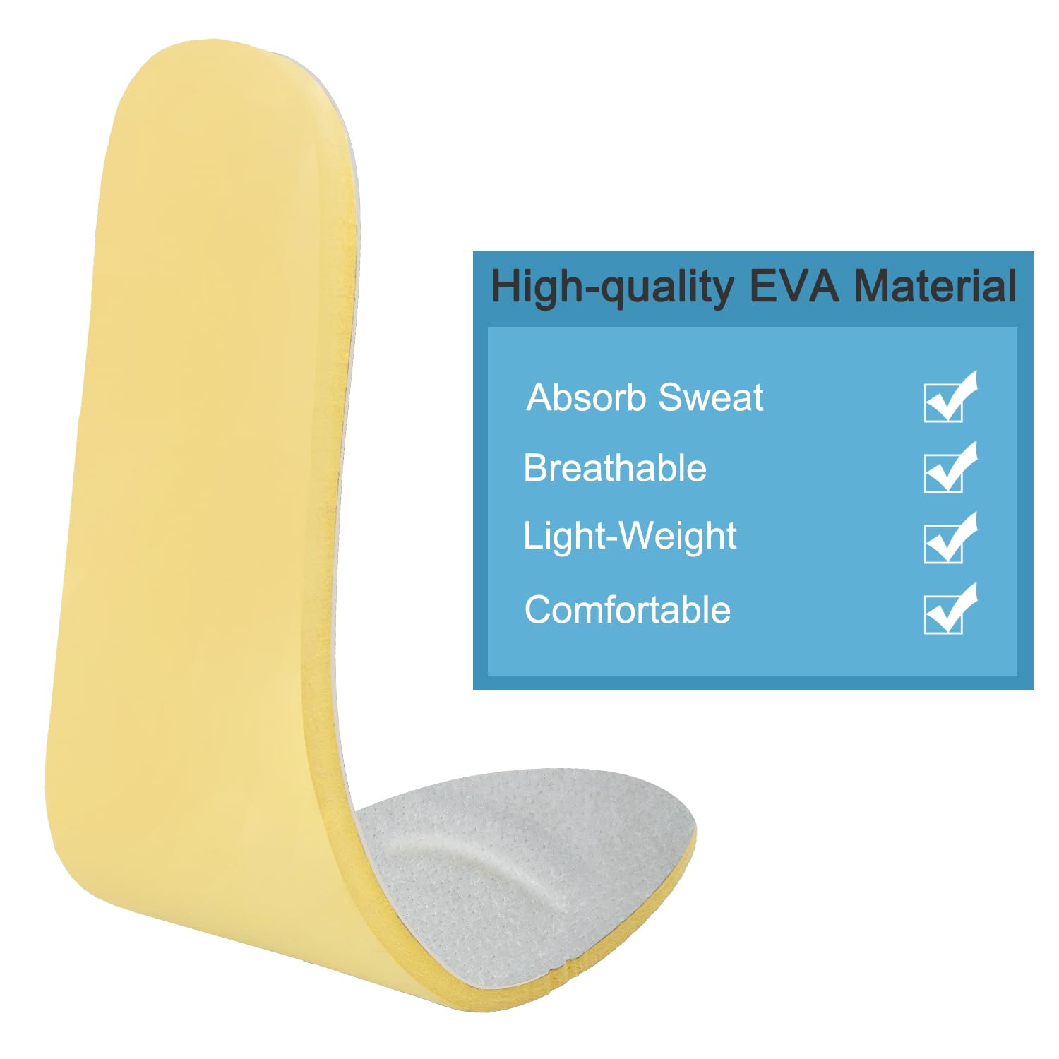 Hey Dude Women's Wendy Shoes Replacement Insoles - Classic Comfortable & Lightweight Orthotic Inserts for Everyday Wear | Perfect for Walking, Work & Casual Outfits