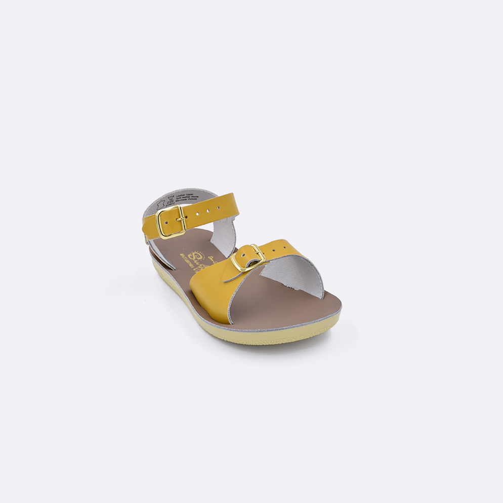 Sun San Surfer Mustard Toddler Outfit - Cute & Comfortable Beachwear for Kids - Perfect for Surfing, Beach Trips & Summer Playdates