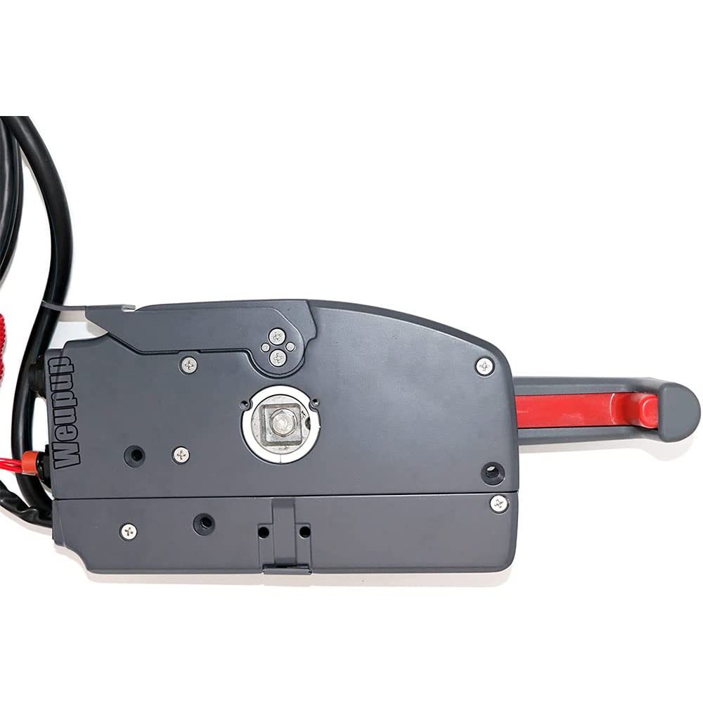 Yamaha Boat Motor Outboard Engine Remote Control Box Assembly 703-48272-12 - 10 Pin Pull to Open with 16.4ft Cable - Perfect for Marine Boating & Fishing Accessories