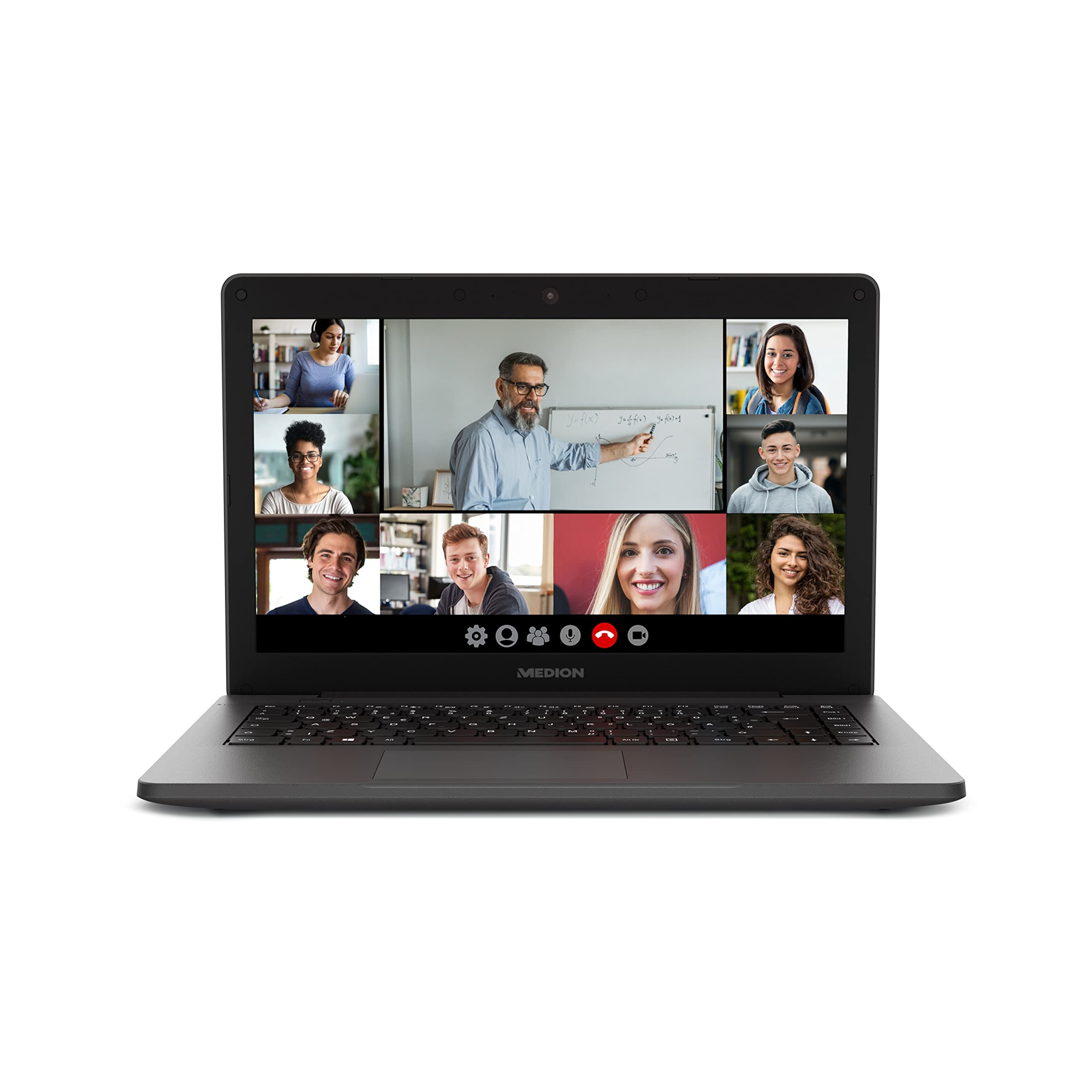 MEDION E14412 14 Inch HD Laptop for Students - Intel Core i3-10110U, 256GB SSD, 8GB RAM, WiFi, Webcam, Windows 10 Home - Perfect for Online Classes, Remote Learning & Homework