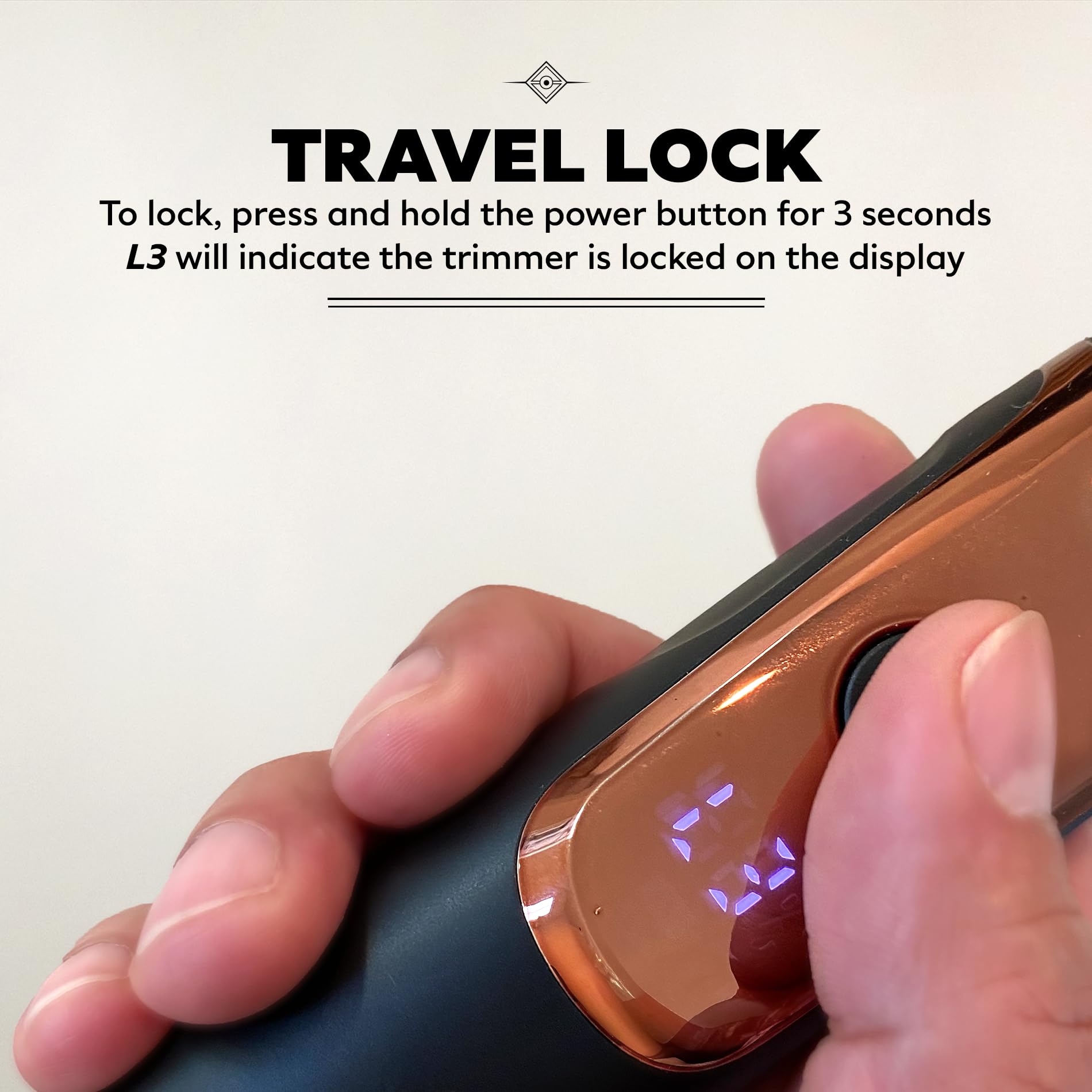 Dollar Shave Club Double Header Electric Trimmer - 2-in-1 Beard & Body Groomer for Men | Precision Trimming for Face, Head & Body | Cordless Electric Razor for Travel & Home Use