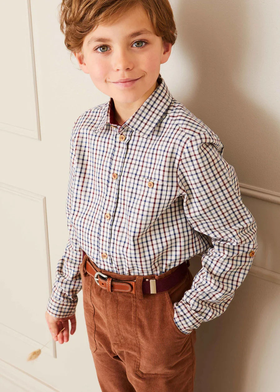 Navy Blue Austrian Jacket for Boys - Stylish Winter Coat for School, Outdoor & Casual Wear