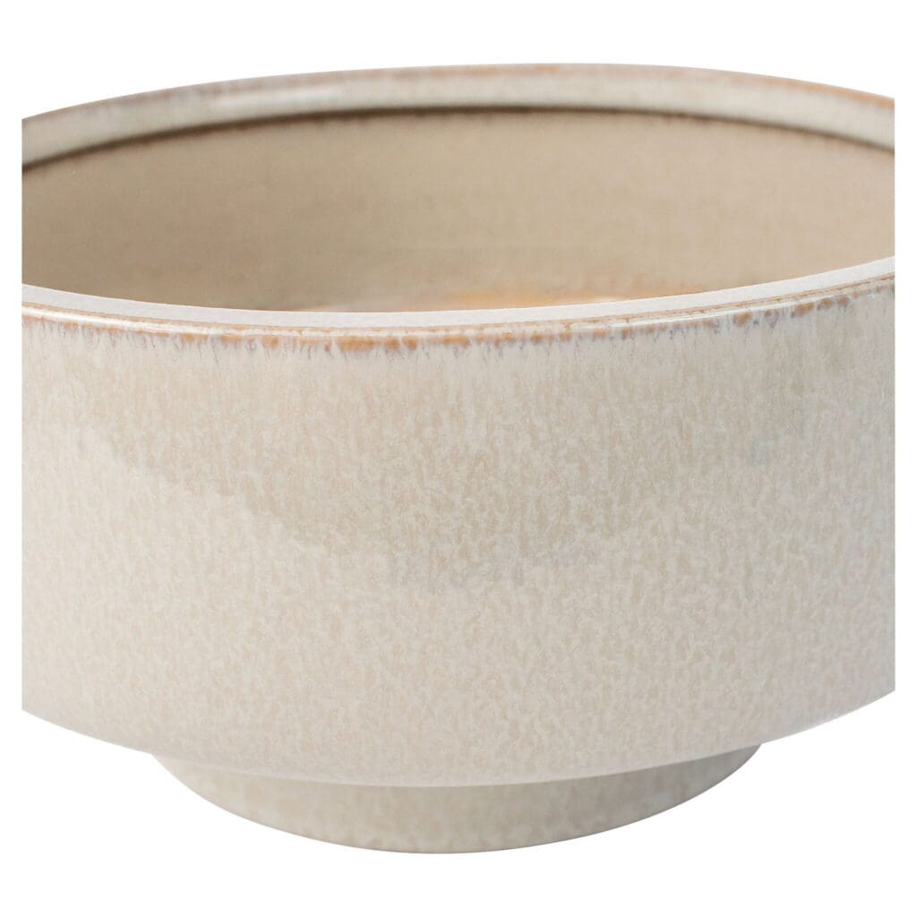 Cyan Design 11772 Elevated Bowl - Shellish Grey - Medium Size - Perfect for Home Decor, Dining Table Centerpiece & Modern Kitchen Serving