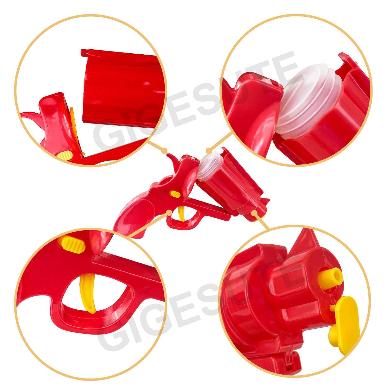 200ml Condiment Dispenser Bottle for Kitchen & Restaurant - Ketchup, Mustard, BBQ & Hot Sauce Container - Perfect for Home Cooking, Catering & Food Service