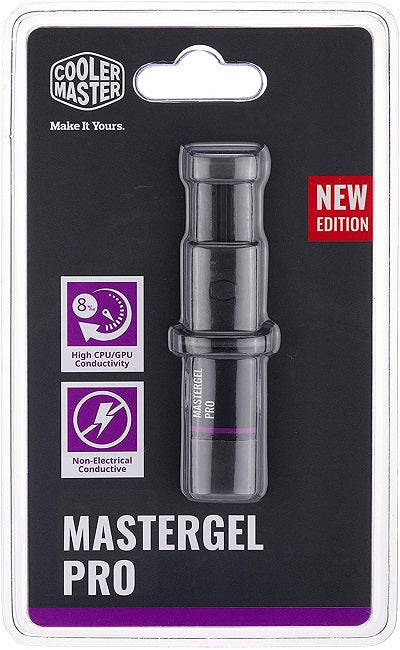 MasterGel Pro High-Performance Thermal Paste with Flat Nozzle - Premium CPU/GPU Thermal Compound for PC Cooling, Laptop Heat Sink, and Electronics Thermal Management