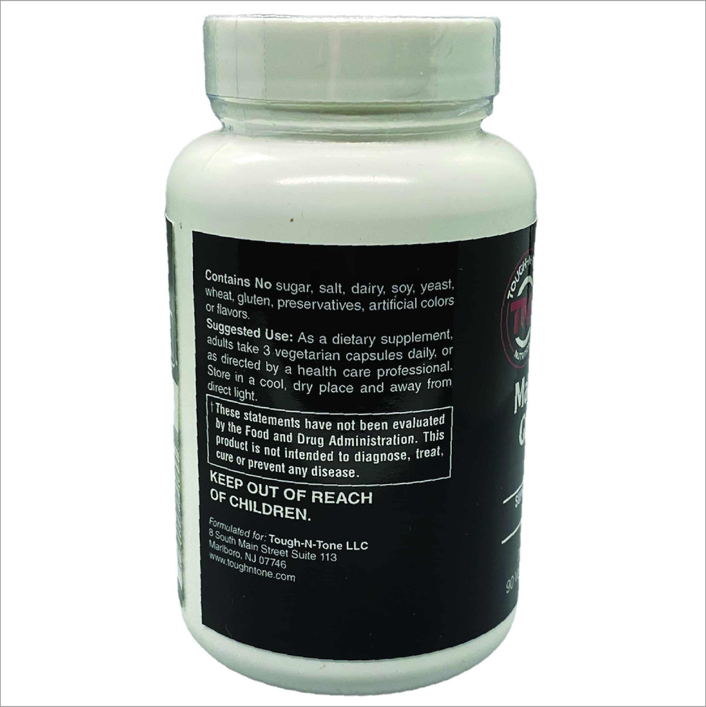400mg Magnesium Glycinate Capsules for Maximum Absorption - Vegan, Gluten-Free, Soy-Free & Dairy-Free Supplement for Relaxation, Stress Relief & Better Sleep