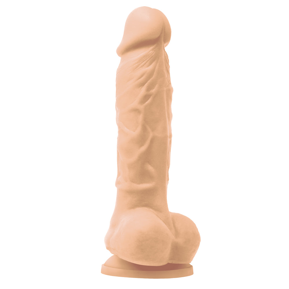 Realistic Firm Vibrating Dildo with Suction Cup - 5 Colors | Waterproof & Powerful G-Spot Stimulator | Perfect for Solo Play, Couples & BDSM Scenes