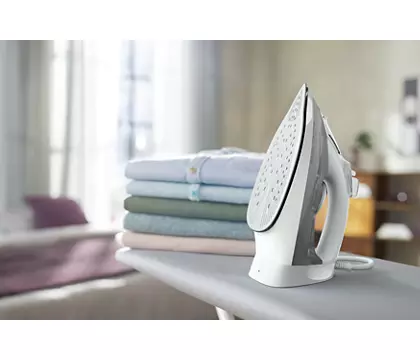 Philips 2400W Steam Iron with Powerful Steam Output - Perfect for Wrinkles Removal & Garment Care at Home or Office