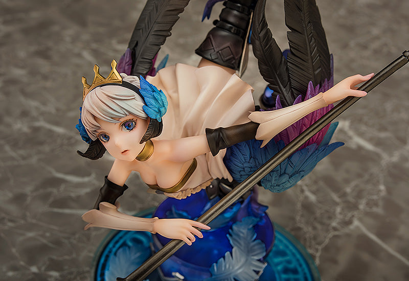 Aquamarine 1/8 Odin Sphere Leifthrasir Gwendolyn Winged Valkyrie Warrior Scale Figure Statue - Perfect for Anime Collectors & Gaming Room Decor