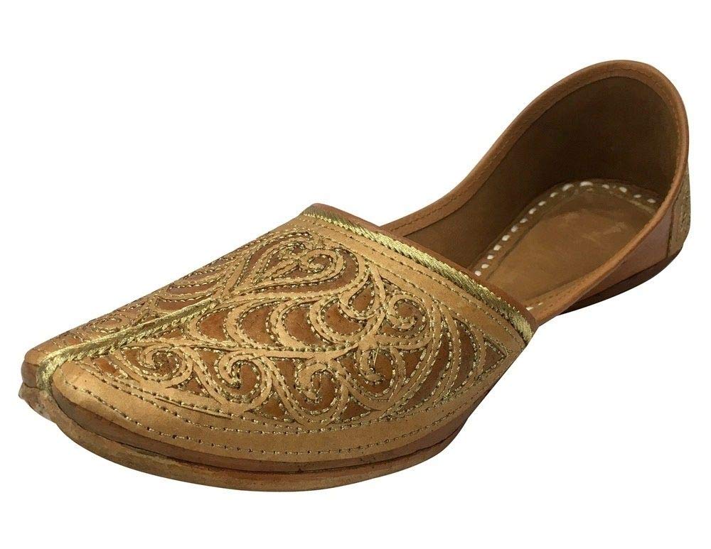 **Handmade Punjabi Jutti for Men - Traditional Sherwani Wedding Shoes | Ethnic Mojari Jutti for Indian Ceremonies & Festive Occasions**