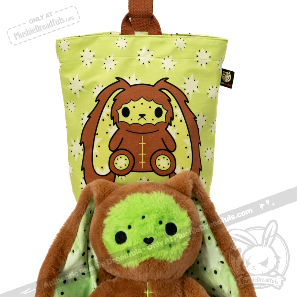 Plushie Dreadfuls Kiwi Rabbit Stuffed Animal Toy - Soft Cute Bunny Plush for Kids, Gift & Home Decor