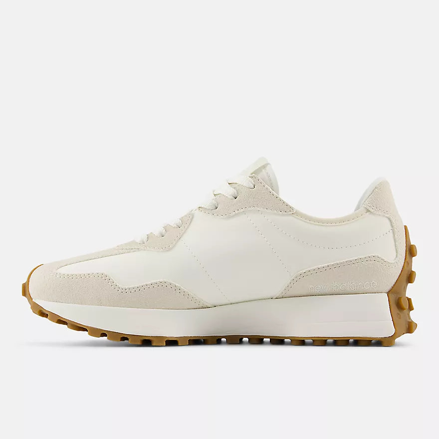327 Sneaker for Men & Women - Linen & Sea Salt Colorway - Comfortable Casual Shoes for Walking, Running & Everyday Wear