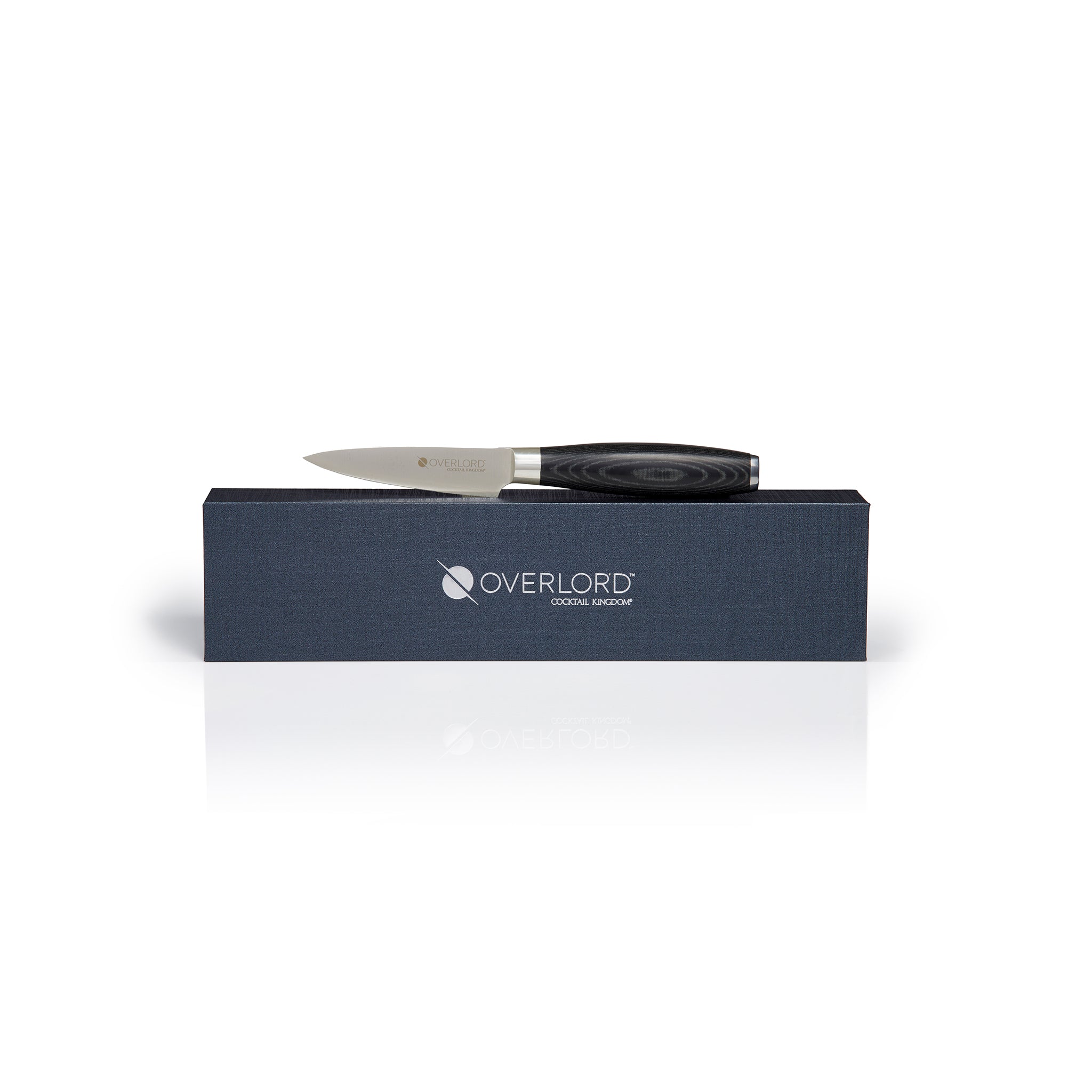 OVERLORD™ 3.5 Inch Paring Knife with Ergonomic Composite Handle - Sharp Kitchen Utility Knife for Peeling, Slicing Fruits & Vegetables - Perfect for Home Cooking & Professional Chefs