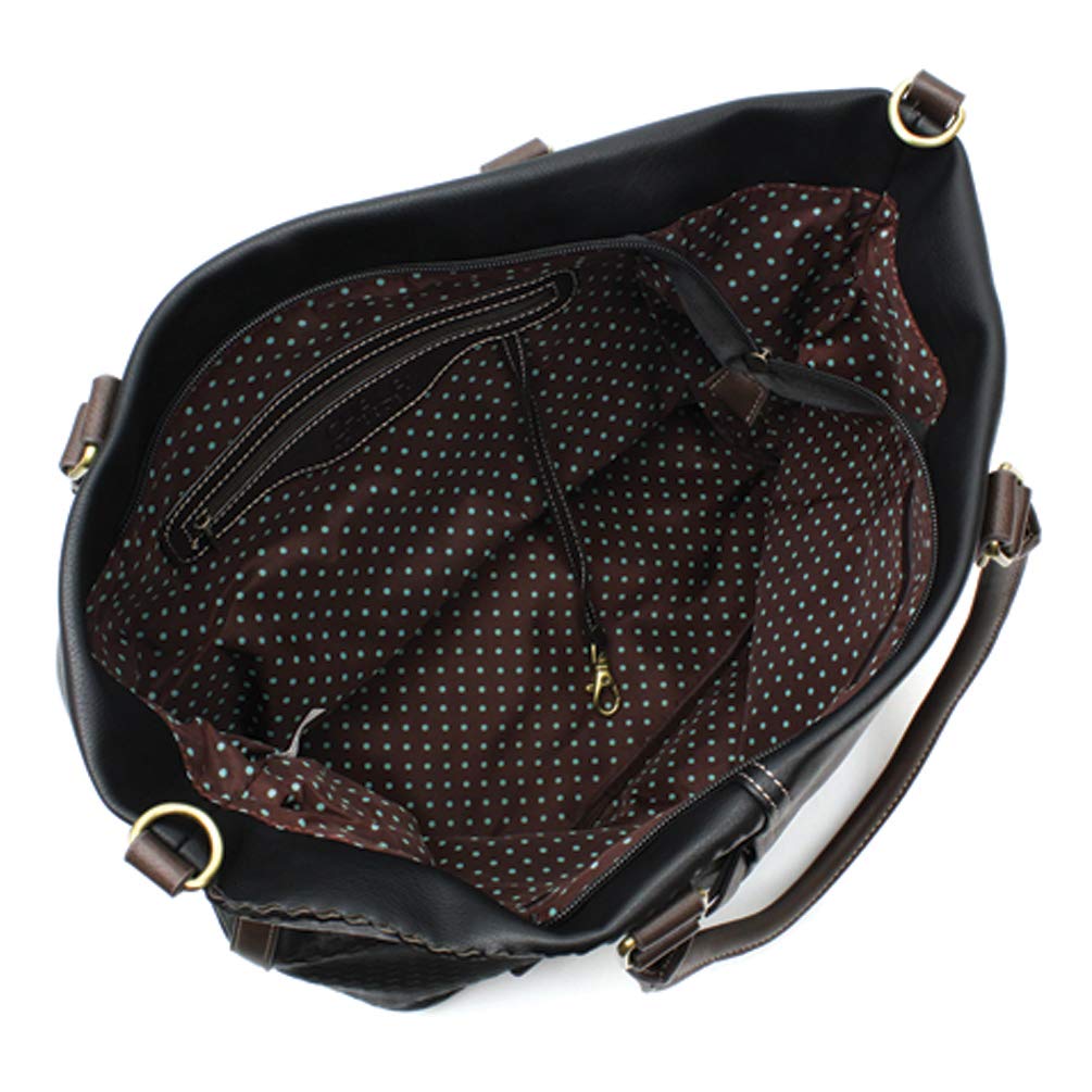 CHALA Laser Cut Handbags for Women - Stylish Tote & Shoulder Purse with Matching Wallet Set (Perfect Gift for Birthday, Mother's Day & Daily Use)