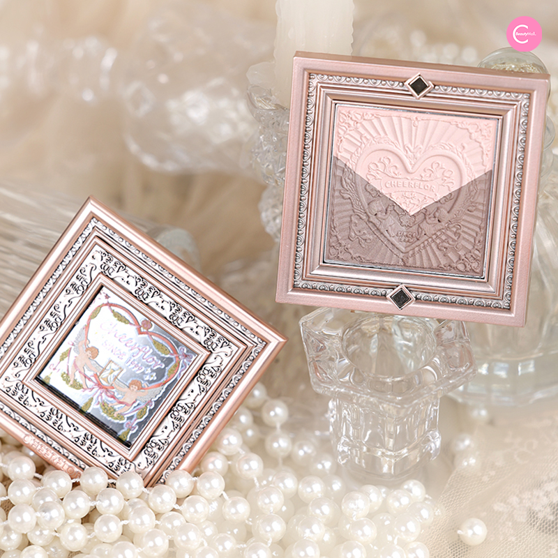 CHEERFLOR Angel Frame Contour & Highlight Palette - Professional Makeup Kit for Face Sculpting & Glow - Perfect for Bridal, Photoshoot & Evening Makeup Looks
