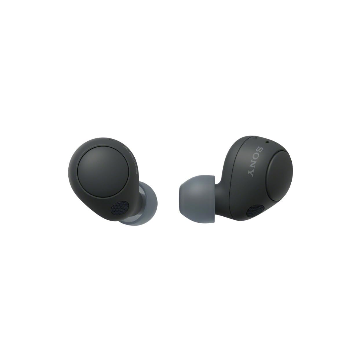 Sony WF-C700N Wireless Noise Canceling Bluetooth Earbuds with Mic - Black | Includes Memory Foam & Silicone Ear Tips (3 Pairs Each) | Perfect for Commuting, Workouts & Travel