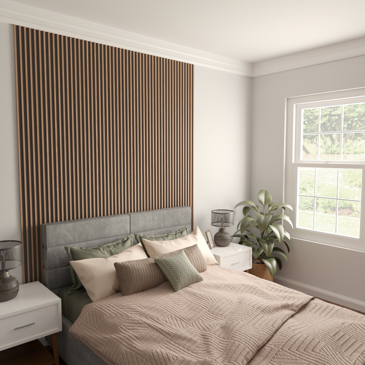 Premium Stain-Grade Hardwood Slats - Traditional Solid Wood Slats for Bed Frames, Furniture & DIY Projects - Perfect for Rustic, Farmhouse & Modern Home Decor