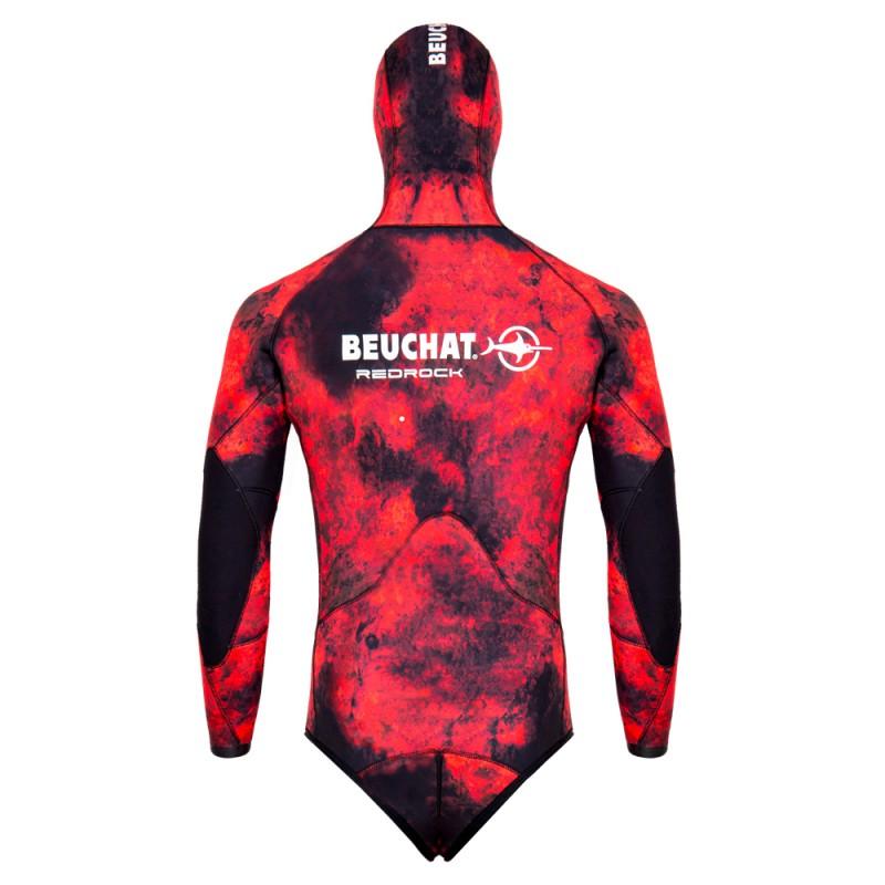 Beuchat REDROCK 7mm Neoprene Scuba Diving Jacket for Cold Water Spearfishing & Snorkeling - Warm & Flexible Wetsuit Top for Underwater Adventures