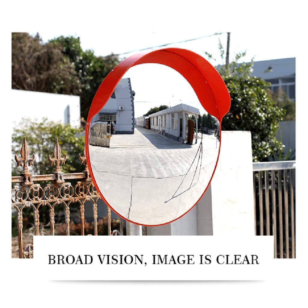 PC Car Dummy Mirror Angle - 30CM Traffic Safety Mirror for School, Community & Road Junctions | Durable Convex Mirror for Blind Spots & Parking Safety
