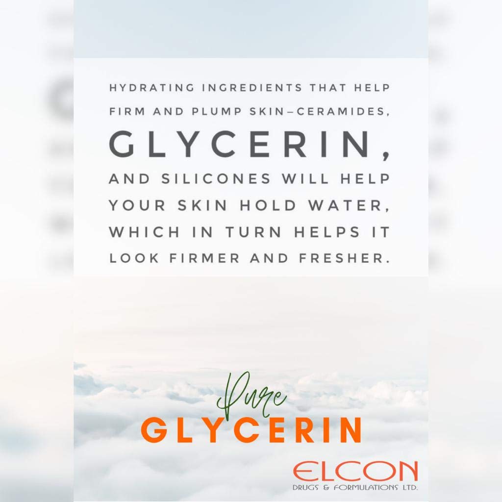 Elcon's® Pure Vegetable Glycerin 200g - 100% Natural Skin Protectant for Diaper Rash, Acne & Stretch Marks | Hydrating Moisturizer for Dry Skin, Hair Care & DIY Beauty Products