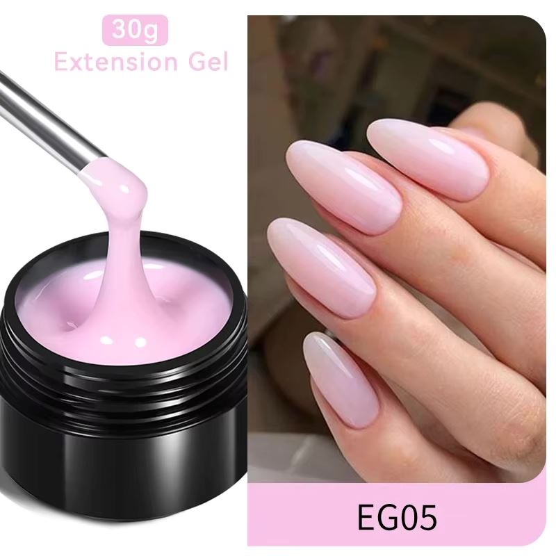Born Pretty Extension Gel in a Jar - 30ml Nail Extension Gel for Strong & Natural-Looking Nails - Perfect for Salon, Home Manicures & DIY Nail Art