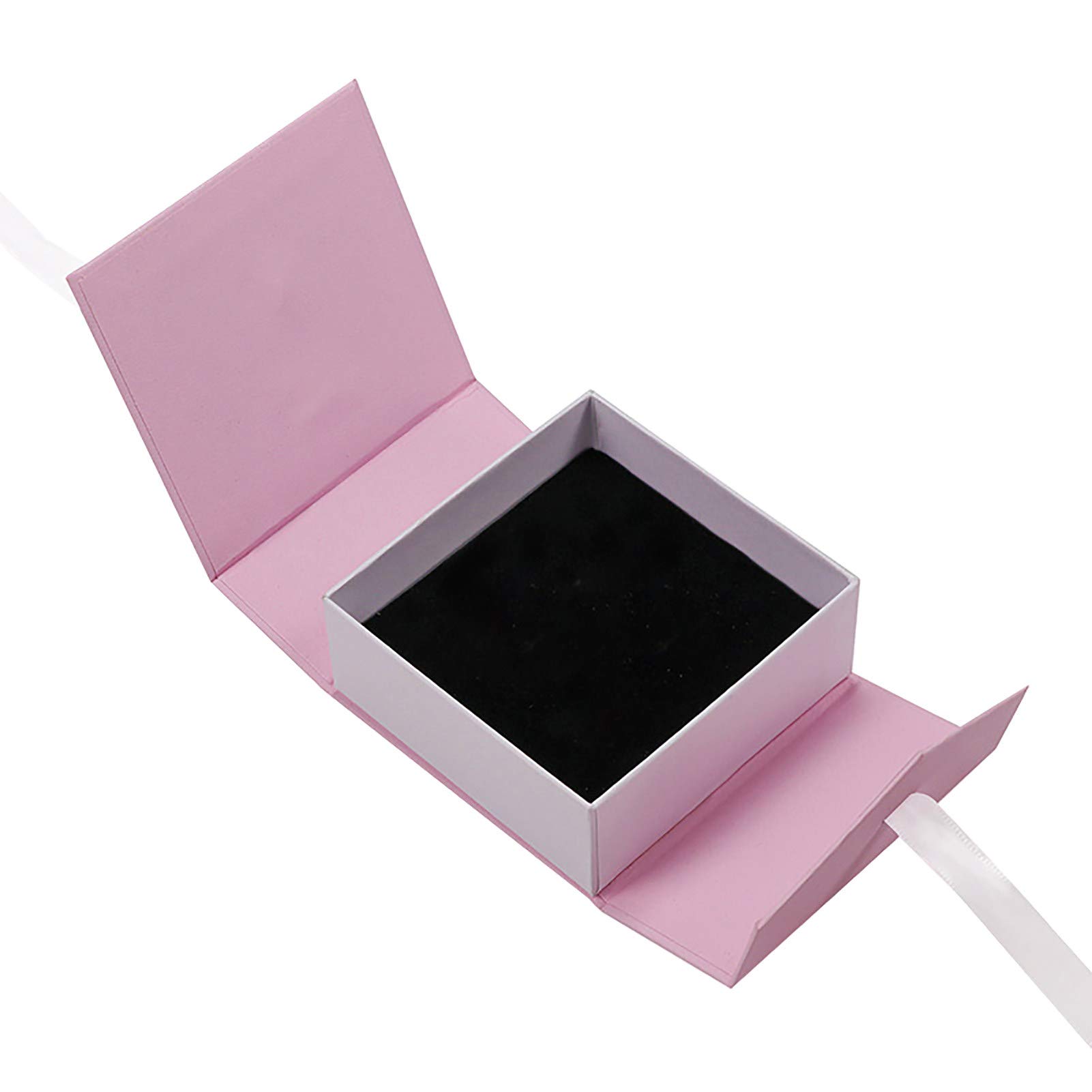 Elegant Pink Jewelry Gift Box - Necklace & Pendant Storage Case for Anniversary, Birthday & Special Occasions | Perfect for Gift Wrapping, Jewelry Organization & Travel Jewelry Storage
