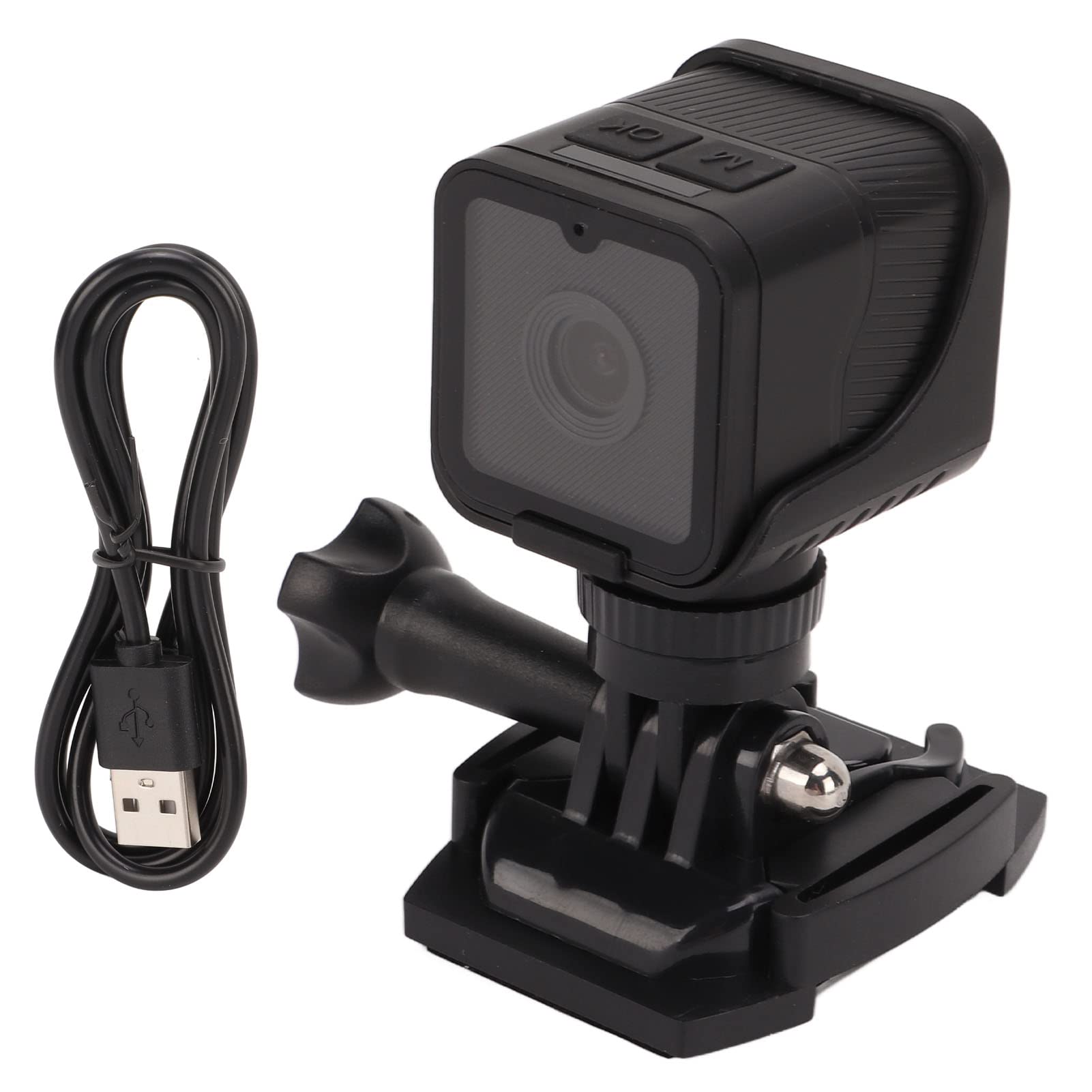 Annadue Portable WiFi Action Camera for Outdoor Sports - Waterproof HD Video Camera with Microphone & Long Battery Life - Ideal for Travel, Vlogging, Cycling & Adventure Recording