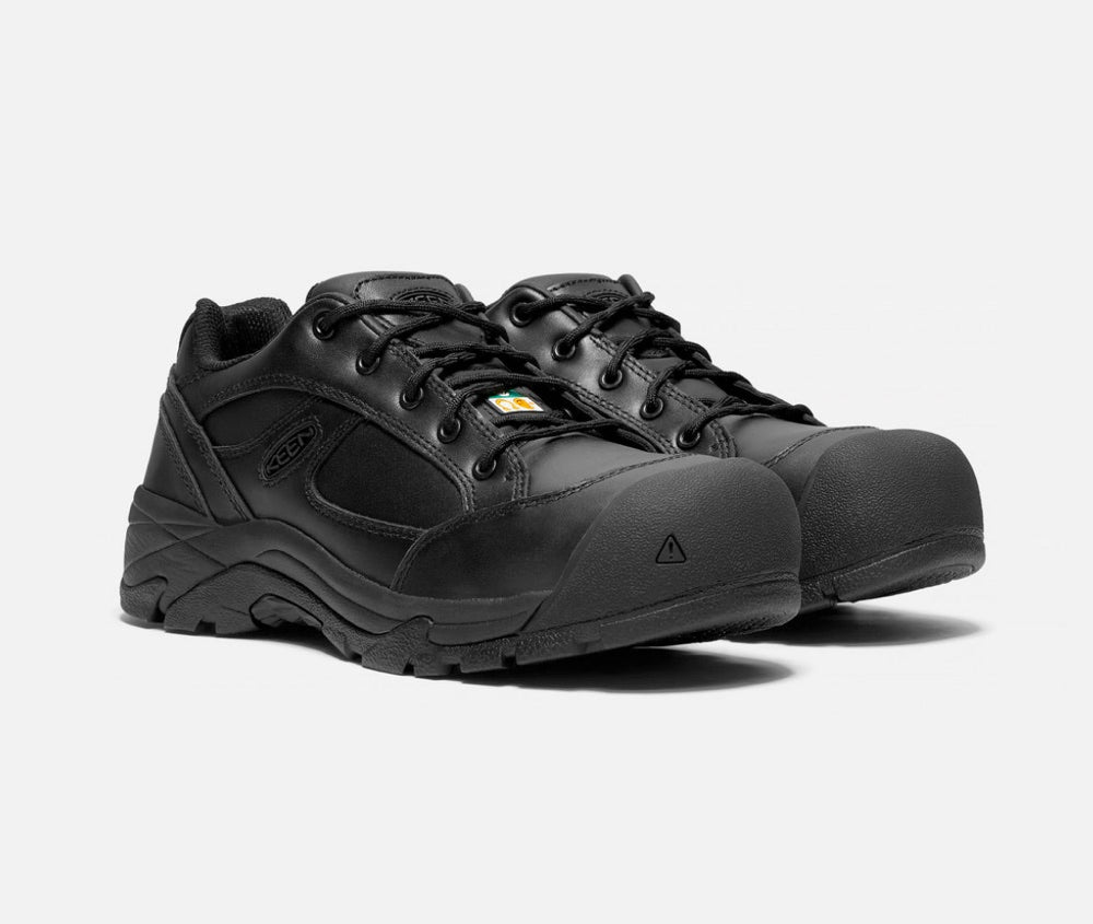 Keen Rossland Men's CSA Composite Toe Safety Work Shoes - Durable & Comfortable for Construction, Warehouse & Industrial Work