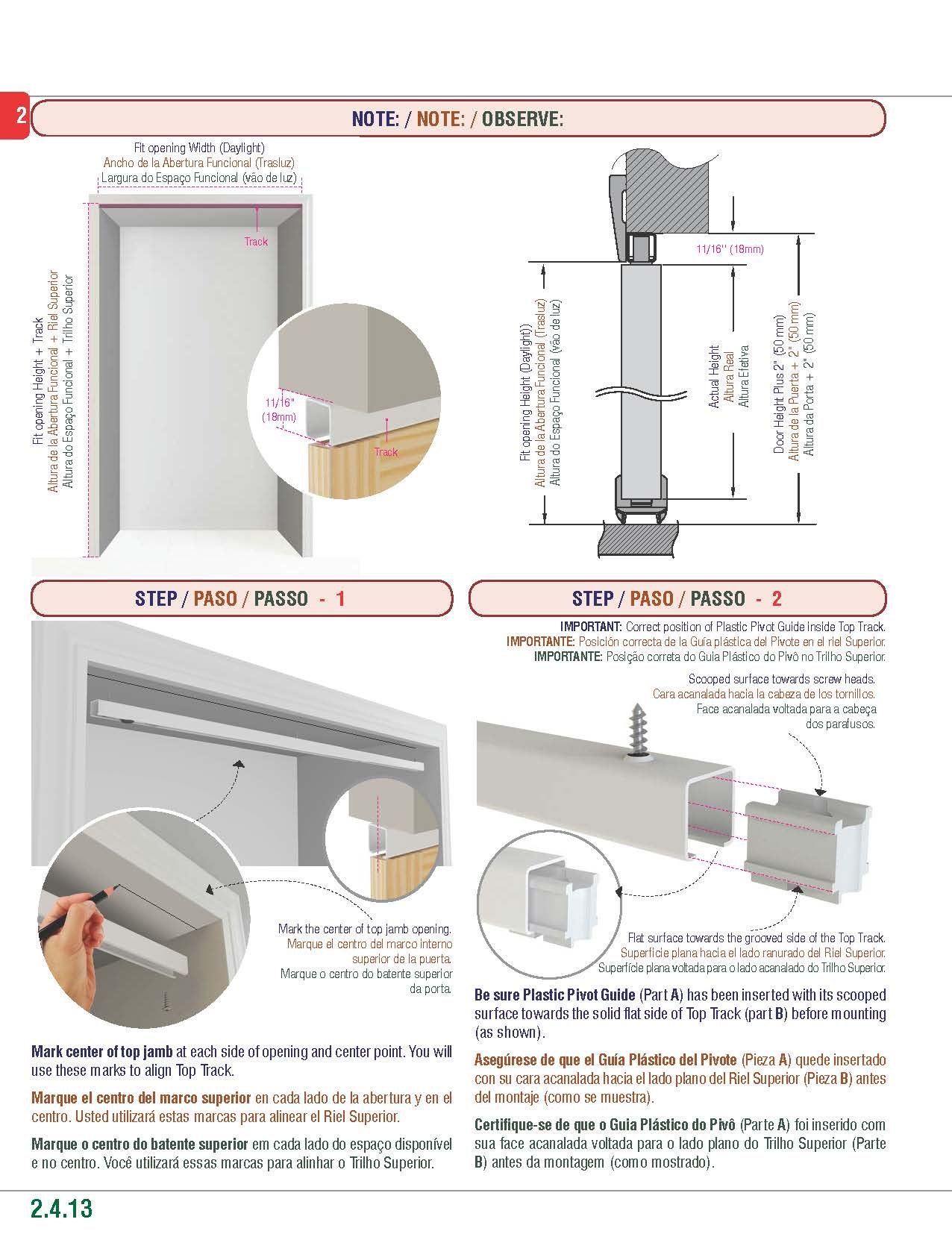 Kimberly Bay 6-Panel Bi-Fold Closet Door - Primed White Interior Door for Bedrooms & Walk-In Closets - Easy Installation & Space Saving Solution