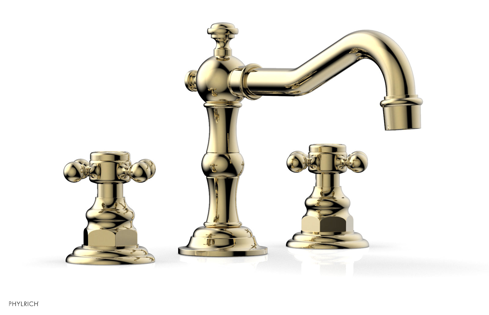 HENRI 8-Inch Widespread Bathroom Faucet with Cross Handles - Model 161-01 - Perfect for Modern Vanities and Luxury Bathroom Renovations