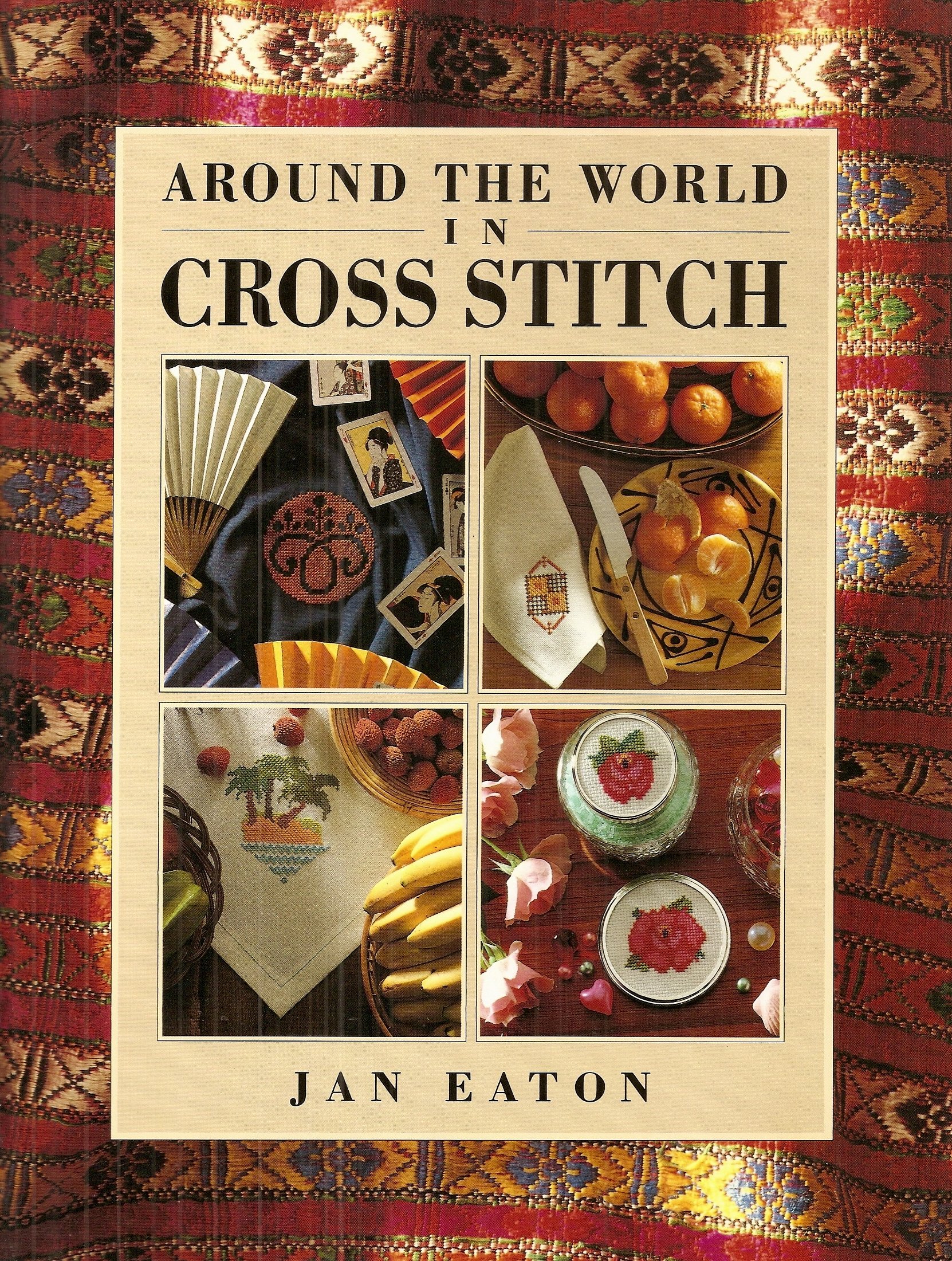 Cross-Stitch Embroidery Kit - Around the World Themed DIY Craft for Home Decor & Gifts | Perfect for Beginners & Advanced Stitchers